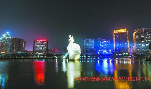 鼓浪屿街道照明提升效果图。