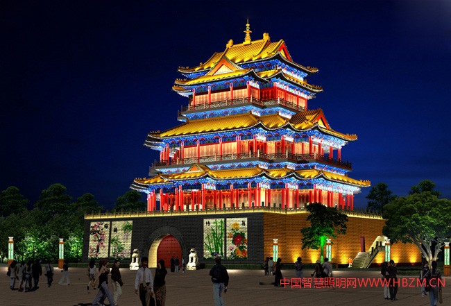 “见光不见灯”是古建筑照明设计中必须遵守的考量标准