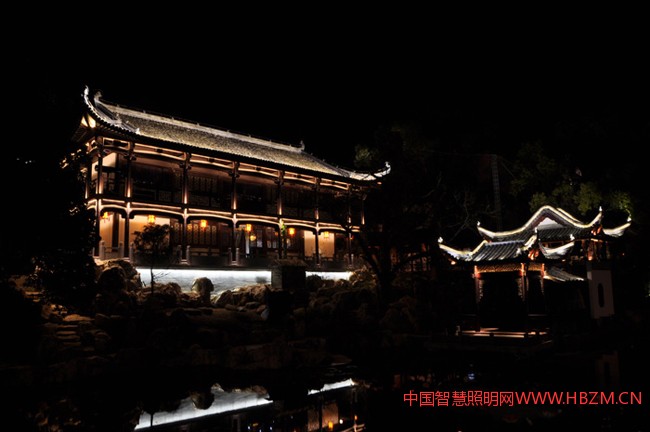“见光不见灯”是古建筑照明设计中必须遵守的考量标准