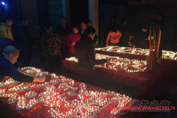 广东东莞郭都真人古观上元千人供灯祈福法会举行