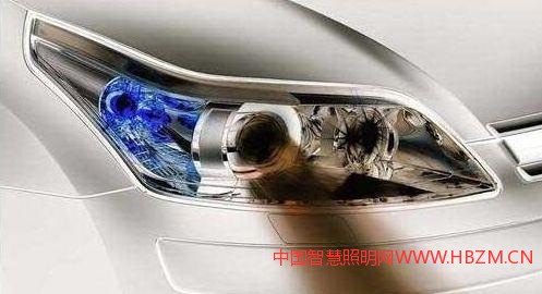 汽车弯道照明系统