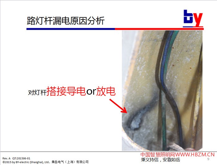 浅析路灯杆漏电的原因