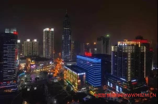 重庆江北区观音桥商圈 照明总体规划