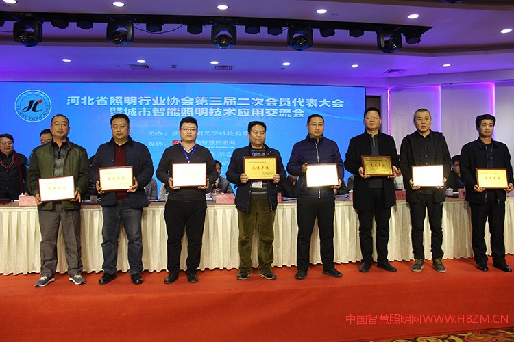 2017年河北省照明行业“先进单位”合影
