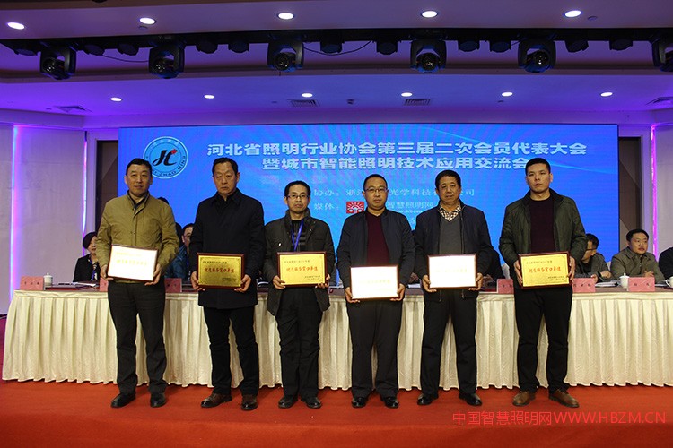 2017年河北省照明行业“优质服务窗口单位”合影