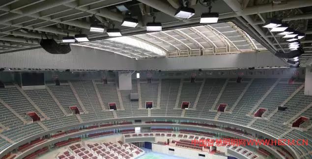 图1 中国网球公开赛钻石场地是我国第一个面向全球直播的高等级LED体育照明场馆,经过两届中网比赛的考验