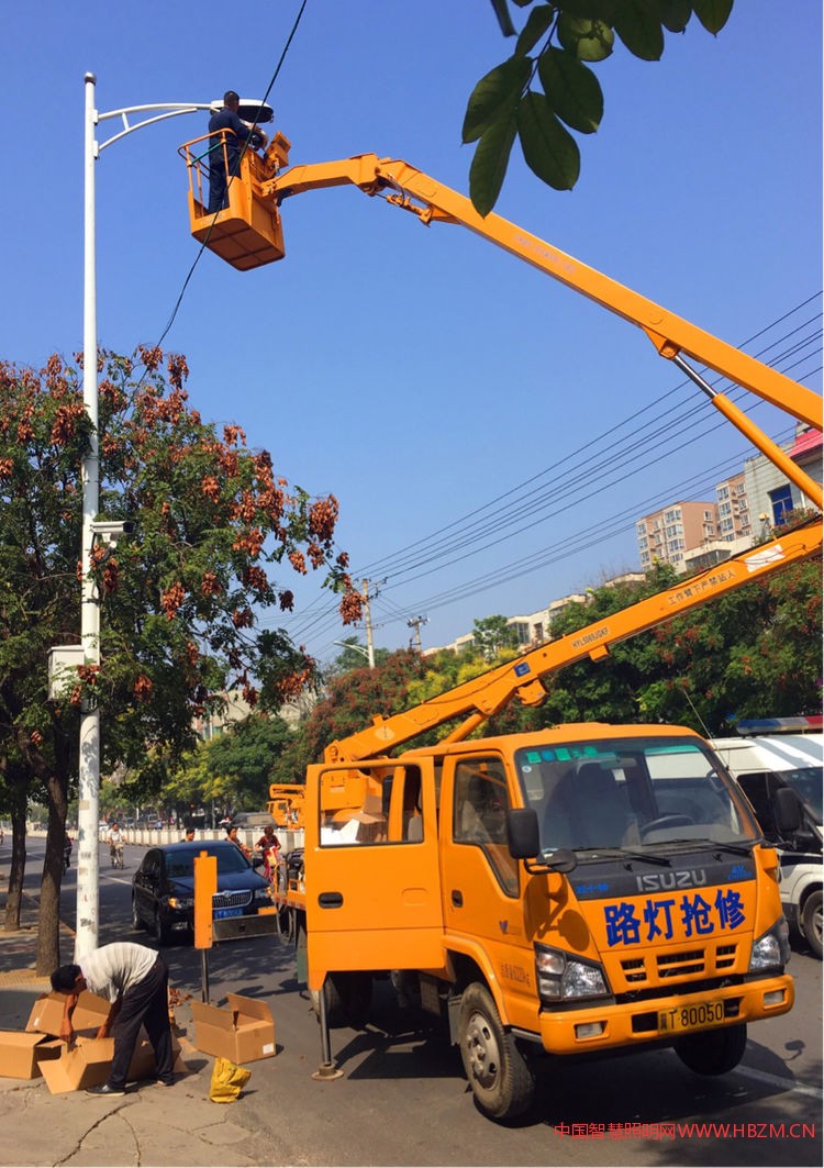 衡水市路灯管理处2017年度城市照明工作报告