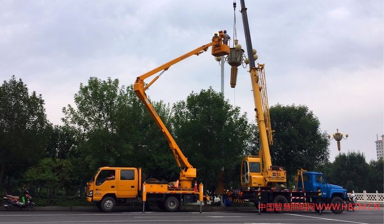 衡水市路灯管理处2017年度城市照明工作报告
