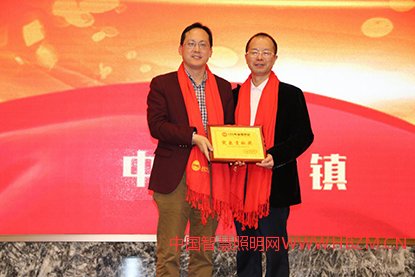 许铁辉联席会长向彭继辉会长颁发突出贡献奖
