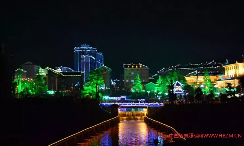 贵州剑城夜景-中国智慧照明网