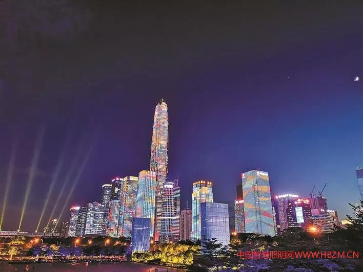辉煌新时代深圳灯光秀---中国智慧照明网
