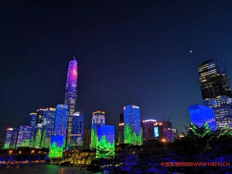 辉煌新时代深圳灯光秀---中国智慧照明网