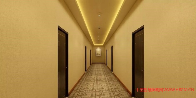 酒店走廊照明设计---中国智慧照明网