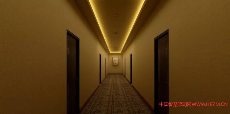 酒店走廊照明设计---中国智慧照明网