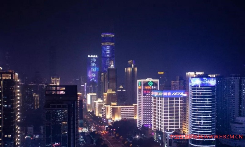深南大道沿线福田段夜景照明--中国智慧照明网