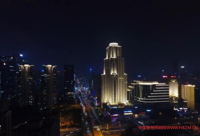 滨河大道沿线福田段夜景照明--中国智慧照明网