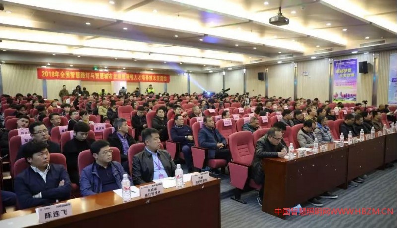 2018智慧路灯与智慧城市交流会现场