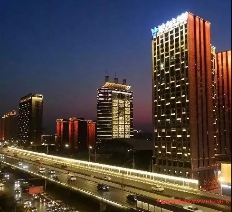 武汉的城市夜景照明和景观照明
