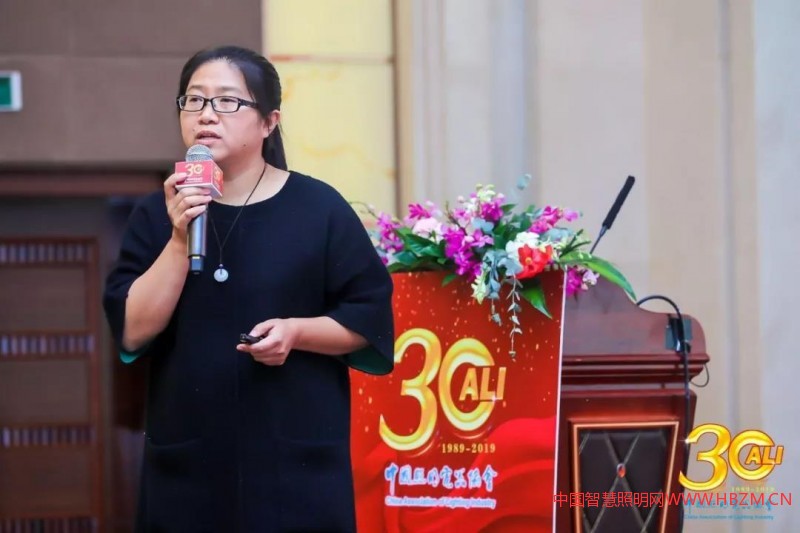 图:中国照明电器协会秘书长王卓