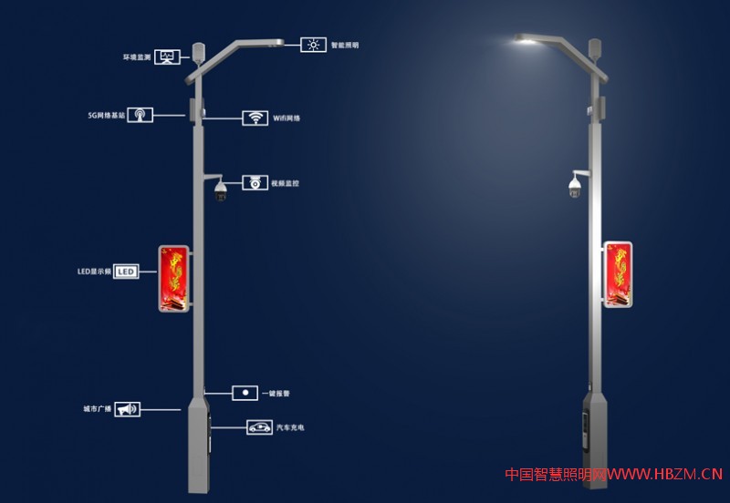 多功能智慧灯杆