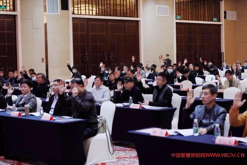 会员代表举手表决