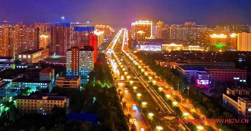 火树银花 (一等奖) 摄像者:衡水市路灯管理中心 杜志学