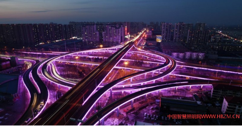 城市爱情音符 (二等奖) 摄影者:石家庄市城市照明管护中心 李忠法