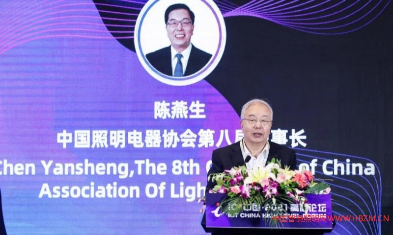 中国照明电器协会第八届理事会理事长陈燕生先生